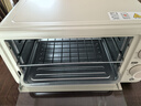 苏泊尔（SUPOR）【价保618】家用多功能电烤箱 定时控温 10L升级M型加热管二层烤位烤箱  奶油白 OJ10A806 实拍图