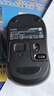 罗技（Logitech）M185鼠标 无线鼠标 办公鼠标 对称鼠标 黑色蓝边 带无线2.4G接收器 实拍图