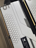 宏碁掠夺者（PREDATOR）48G(24G×2)套装 DDR5 6000频率 台式机内存条 Hermes冰刃系列 RGB灯条(C28) 白色 AI电脑配件 实拍图