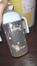 小土豆（potato）儿童水杯大宝宝吸管奶瓶PP水杯9个月以上带重力球 300ml萌动绿 实拍图