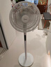 美的（Midea）【幸运草安睡1S】一级能效直流变频声控电风扇家用遥控卧室静音落地扇台式桌面抗菌大风力转页扇 实拍图