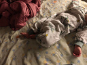 南极人婴儿童分腿睡袋春秋天竹棉前4后2纱布宝宝防踢被子睡衣80码 实拍图