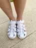 Skechers斯凯奇夏季童鞋女童凉鞋包头护脚透气魔术贴沙滩鞋公主鞋302721L 实拍图