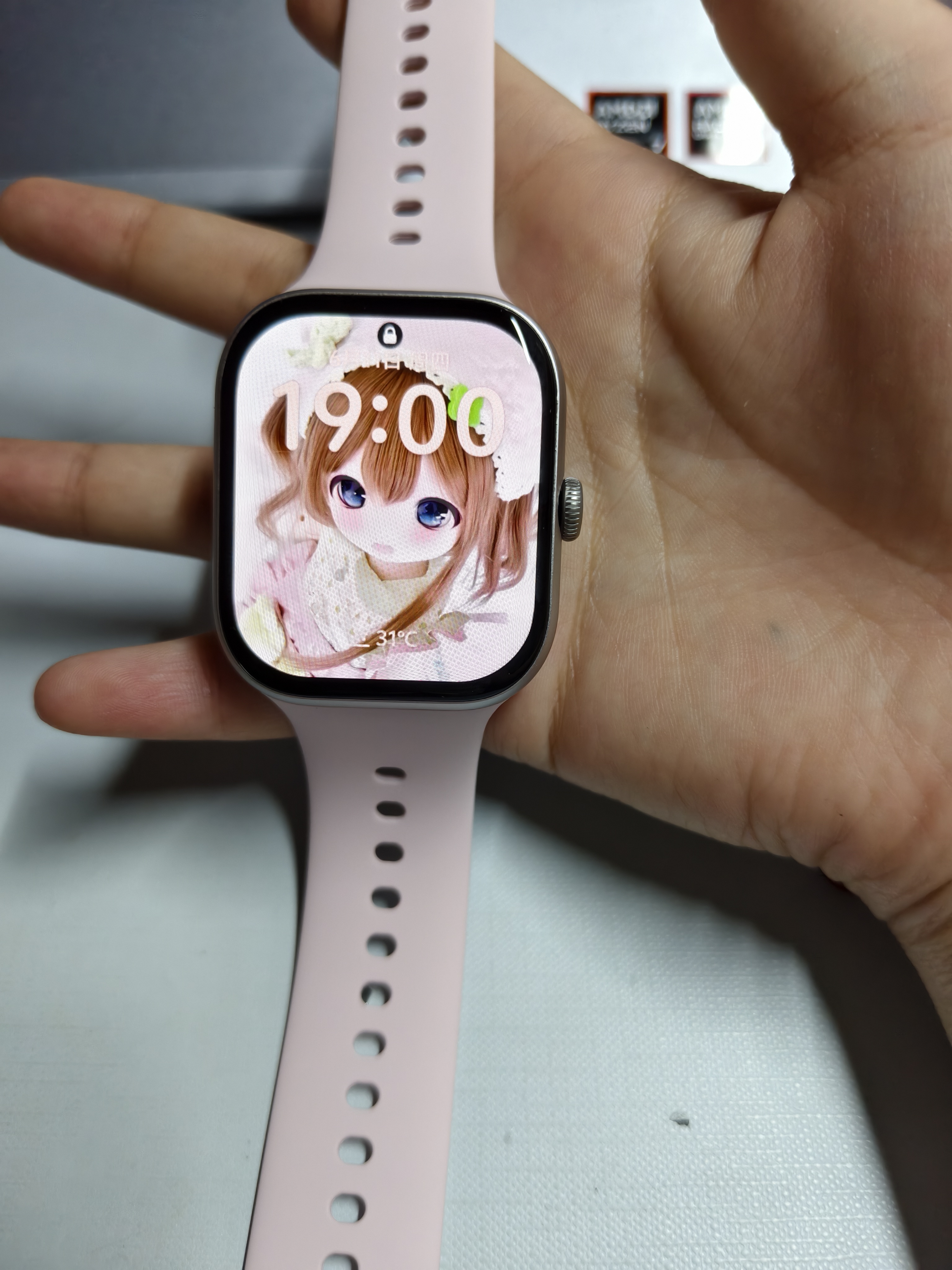 vivo WATCH GT 2【国家补贴】智能手表新年年会礼物运动 健康 监测 电话 电子表 礼物 蓝牙版 贝壳粉 软胶 实拍图