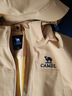 骆驼（CAMEL）户外冲锋衣 三合一加绒加厚防水情侣款外套登山服装 A9W214119-1 实拍图