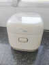 美的（Midea）【价保618】小碧玉电饭煲小型2-3人3升0氟有钛陶瓷白玉内胆家用电饭锅煮粥智能预约多功能锅RE360 实拍图