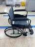 鱼跃(yuwell)轮椅车H051折叠老人轻便旅行手推车钢管免充气胎代步车 实拍图