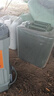 申聚加厚铁油桶汽油桶30升20升10L5L柴油桶加油桶汽油专用桶备用油箱 0.8升级加厚铝盖（方形）30L+油管 实拍图