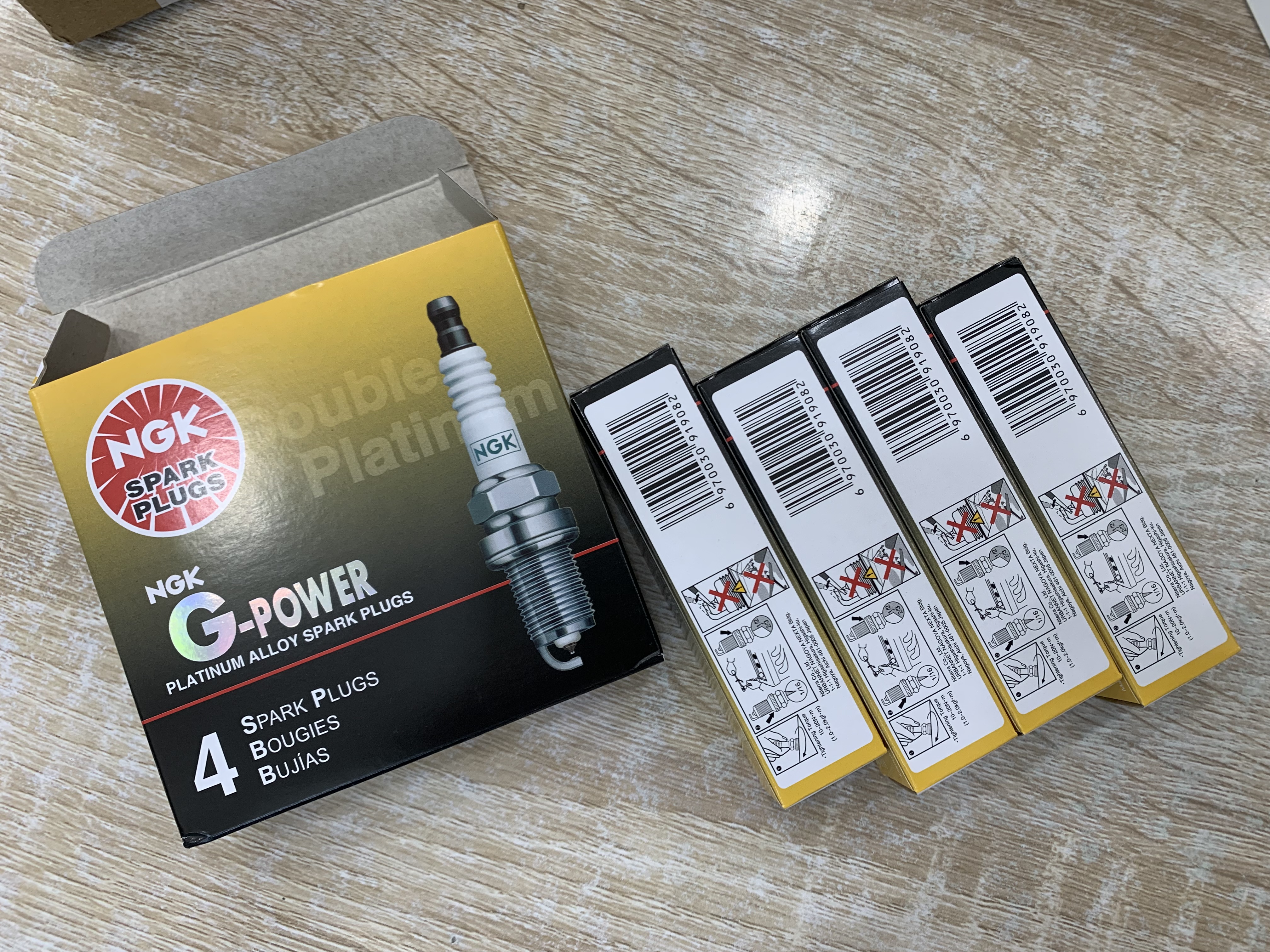 NGK原装铱铂金双铂金铱金火花塞专车专用（4支装）适配 别克昂科威新君威英朗GL8君越凯越威朗 实拍图
