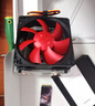 超频3（PCCOOLER）红海MINI CPU散热器（多平台/2热管/红海迷你/8cm风扇/附带硅脂） 实拍图