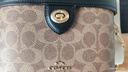蔻驰（COACH）【品牌直供】奢侈品女包KAY盒子包斜挎包棕CBQ35 生日礼物送女友 实拍图