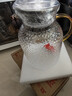 京东京造 凉水壶 高硼硅玻璃茶水分离耐热耐高温冷水壶泡茶杯大容量1.8L 实拍图