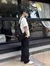 VICTORIATOURIST男士斜挎包单肩包大容量健身包饺子包便携包休闲轻便挎包邮差包 实拍图