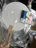 NVV【儿童DIY】涂色白纸扇水DIY手工涂鸦绘画涂色亲子活动儿童幼儿园手工绘画材料白纸扇面 熊猫三款 实拍图