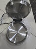 美的（Midea）小钢炮电饼铛钛钢0涂层不锈钢2026年新款 家用小型40mm加大加深双面加热烙饼锅电煎锅京东自营S3ti 实拍图