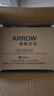 箭牌（ARROW）厨房水槽304不锈钢枪灰纳米仿手工水槽单槽水池洗碗池洗菜盆水槽 750*410钛黑窄边雨点压纹纳米槽+抽拉龙头 实拍图