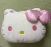 名创优品（MINISO）Hello kitty凯蒂猫花朵圆抱枕大头枕靠枕抱觉枕玩具生日礼物 粉色 实拍图