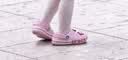 卡骆驰（CROCS）贝雅卡骆班儿童洞洞鞋沙滩鞋男女童包头拖鞋/207018/207019 芭蕾粉/糖果粉-6TG 28 (165mm) 实拍图