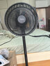 美的（Midea）【超级单品】七叶轻音立式电风扇家用柔风落地扇台式桌面小型风扇大风量节能摇头宿舍电扇 SAF30AB 实拍图