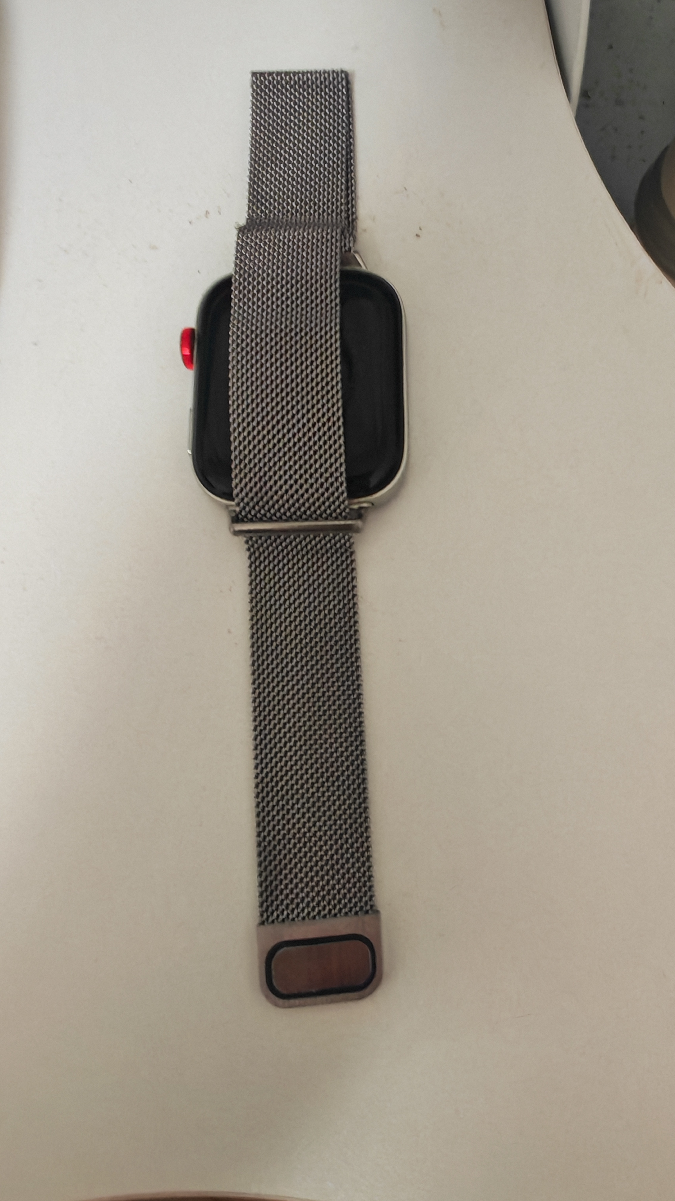 码仕适用华为fit3/4/4pro手表表带米兰尼斯磁吸扣夏天watch fit3/4手环防水运动腕带银色 实拍图