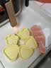 COOKSS儿童摇饭团模具学生宝宝摇摇乐三角日式寿司米饭辅食模具7件套 实拍图