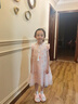迪士尼艾爱莎公主裙子女童2026新款儿童夏季演出服新中式旗袍汉服连衣裙 实拍图