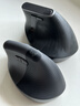 罗技（Logitech）Lift人体工学鼠标 垂直鼠标 小手鼠标 无线蓝牙鼠标 3台设备秒切换 带Logi Bolt接收器 黑色 实拍图