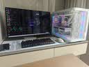 CHERRY樱桃MX1.1黑曜极光 机械键盘87键 游戏键盘 有线键盘 悬浮式无钢结构 RGB灯效 黑色红轴 实拍图