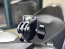 FANAUE摩托车运动相机支架球头底座 适用大疆/GoPro转接头拍摄固定配件 25mm球头【升级稳固】相机转接头 实拍图