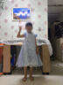 迪士尼艾爱莎公主裙子女童2026新款儿童夏季演出服新中式旗袍汉服连衣裙 晒单实拍图