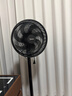 美的（Midea）【超级单品】七叶轻音立式电风扇家用柔风落地扇台式桌面小型风扇大风量节能摇头宿舍电扇 SAF30AB 实拍图