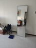 全品屋全身镜穿衣镜落地镜挂门服装店试衣壁挂镜一体简约北欧风黑160 实拍图