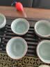 琦轩源璞玉冰种茶具套装高档泡茶专用大师陶瓷盖碗杯整套乔迁国庆节礼物 实拍图