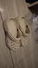卡骆驰（CROCS）新款厚底云朵洞洞鞋送女友礼物206750 骨白色 37 -38 实拍图