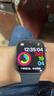 Apple/苹果 Watch S11 智能手表GPS款42毫米深空灰色铝金属表壳黑色运动型表带S/M MEUG4CH/B 实拍图