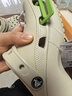 卡骆驰（CROCS）新款厚底云朵洞洞鞋送女友礼物206750 骨白色 37 -38 实拍图