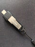 闪迪（SanDisk） USB3.2高速U盘CZ74大容量升级版读速400MB/S酷奂银色金属外壳 Type-C转接头+挂绳 1KB 单拍不发 实拍图