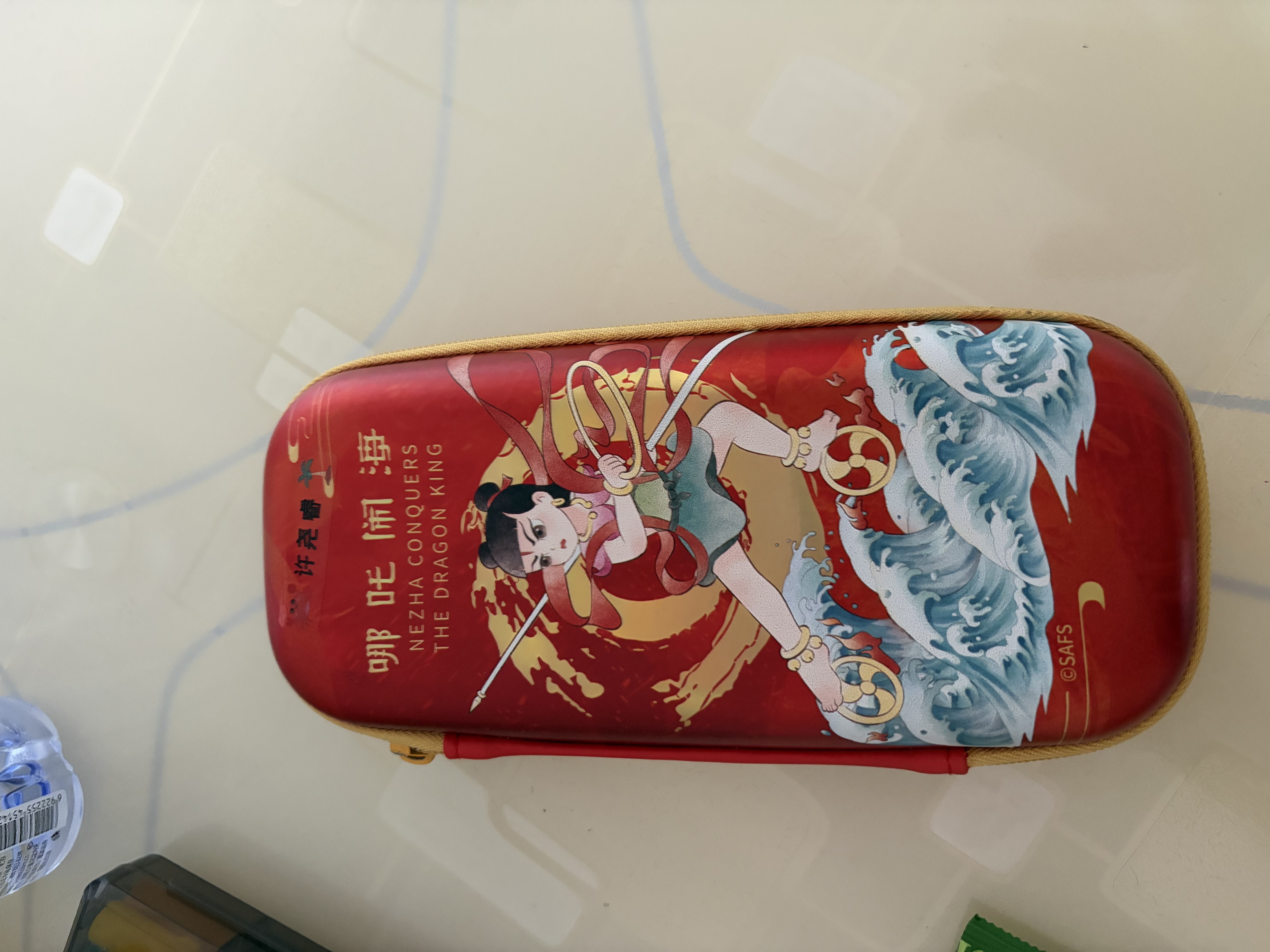 晨光（M&G）哪吒闹海大容量笔袋 EVA文具盒铅笔盒文具袋男女孩幼儿园小学生高颜值大开口防水耐脏生日礼物 实拍图