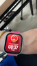 Apple/苹果 Watch S11 智能手表GPS款42毫米玫瑰金色铝金属表壳淡桃粉色运动型表带S/M MEUN4CH/B 实拍图