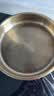 韩笑平底锅316L不锈钢无涂层不粘锅家用烙饼煎蛋牛排煎锅可用洗碗机 28cm【带盖平底锅】316L无铆钉款 实拍图