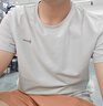361°短袖男速干t恤新款夏季弹力吸湿排汗运动t恤男圆领跑步健身速干衣 【男款】冰川灰 XL 实拍图