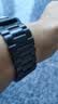 斯泰克 适用华为手表watch5/4/gt6/5/4/3/2/pro/保时捷/荣耀magic2/oppo watch4pro不锈精钢三株替换表带 实拍图
