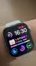 Apple/苹果 Watch S11 智能手表GPS款42毫米玫瑰金色铝金属表壳淡桃粉色运动型表带M/L MEUP4CH/B 实拍图