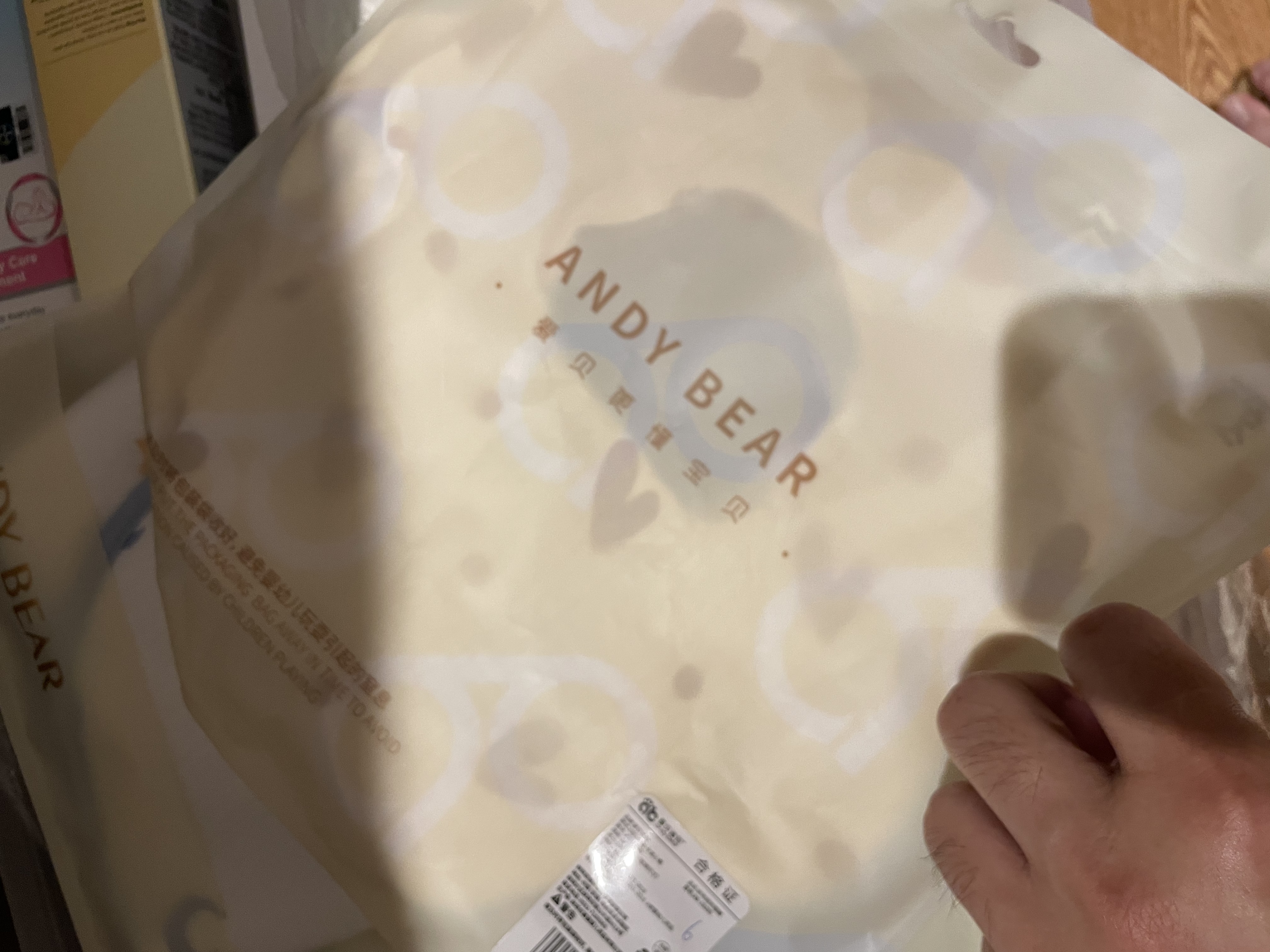 爱贝迪拉（AIBEDILA）婴儿口水巾3条纯棉印花围嘴宝宝360°旋转饭兜6层新生儿纱布围兜 实拍图