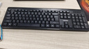 联想（Lenovo）KN210键盘鼠标套装 2.4G无线键鼠套装 全尺寸商务办公  笔记本电脑键盘台式机一体机 黑色 实拍图