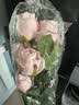 京东鲜花高档玫瑰花8支逼真假花仿真花束乔迁摆设客厅餐桌装饰拍照摄影 实拍图