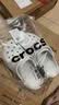 卡骆驰（CROCS）经典云朵Clog洞洞鞋时尚沙滩鞋一脚蹬206750-1NK 灰色 37 晒单实拍图