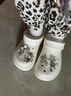 卡骆驰（CROCS）白鹿同款经典云朵洞洞鞋时尚百搭女鞋花园鞋|206750 白色-100(含智必星) 39 (250mm) 实拍图