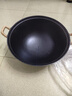 夏老大非遗生铁锅 铸铁炒锅古法无涂层物理不易粘炖锅圆底双耳炒菜锅36 实拍图