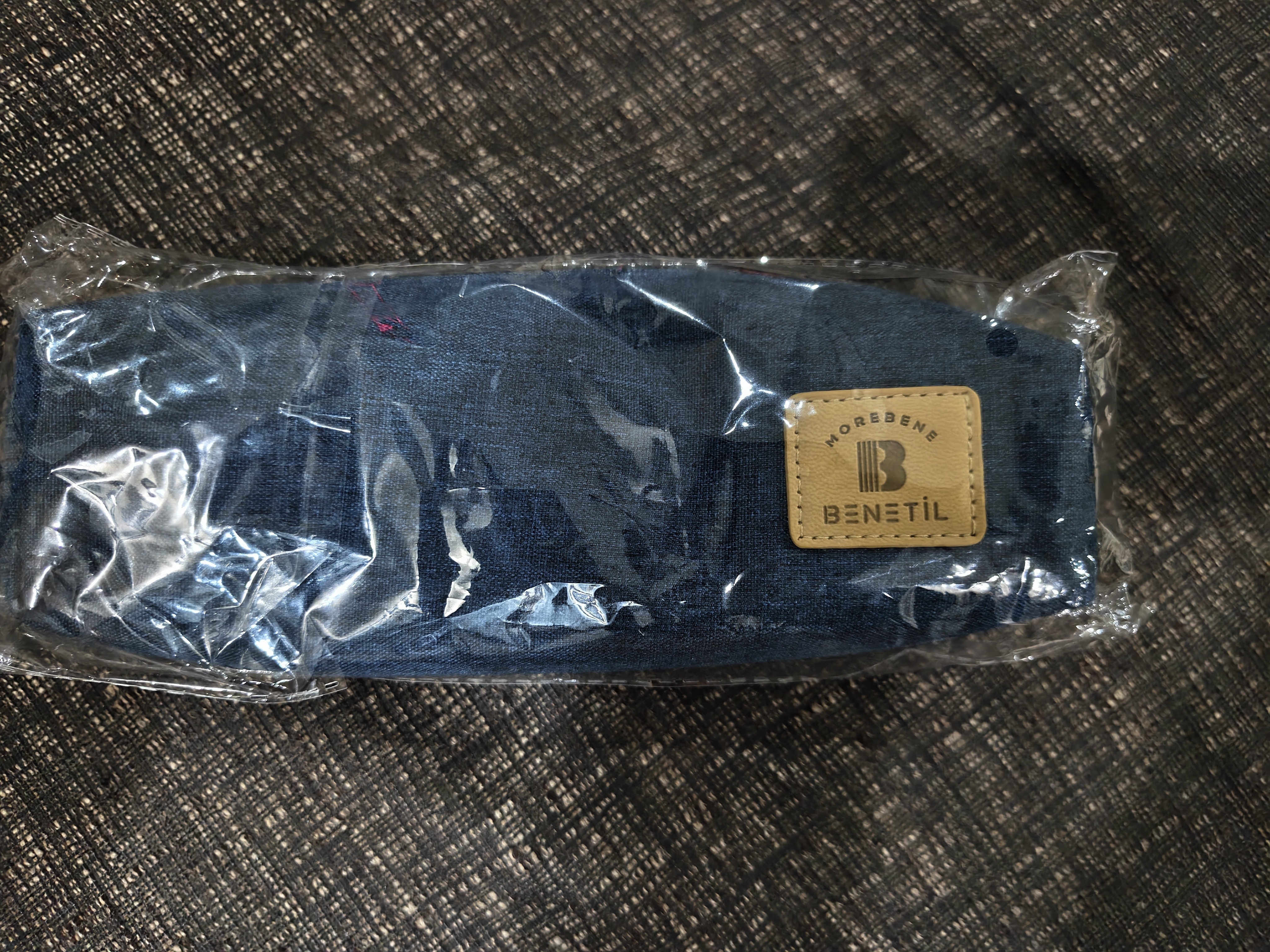 得力(deli)笔袋小学生 大容量简约小方包 多功能学生文具盒/铅笔盒 文具收纳盒 蓝色毕业礼物礼物 实拍图
